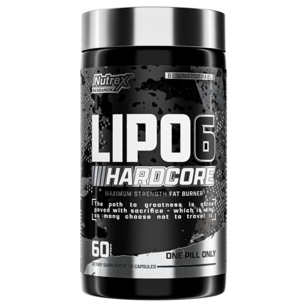 لیپو ۶ هاردکور ناترکس (Lipo 6 Hardcore Nutrex): یک مکمل چربی سوز قوی