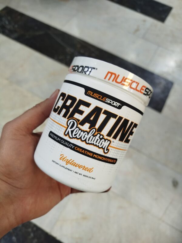 کراتین ماسل اسپرت ۳۰۰گرم | MuscleSport Creatine Revolution - تصویر 2