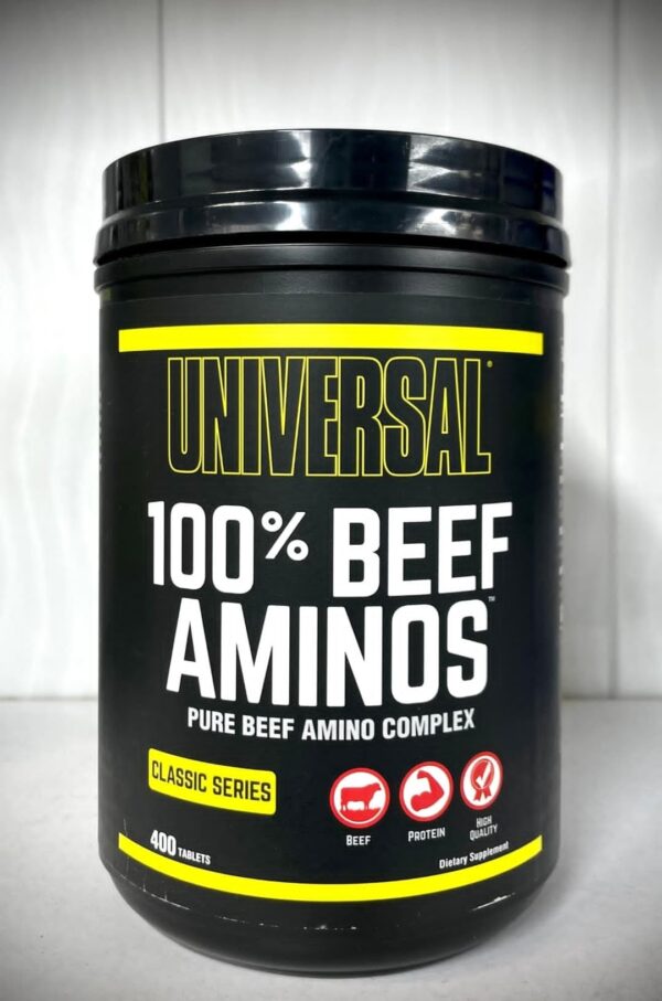 آمینو بیف یونیورسال ۴۰۰عددی و ۲۰۰عددی  Universal Beef Aminos - تصویر 2